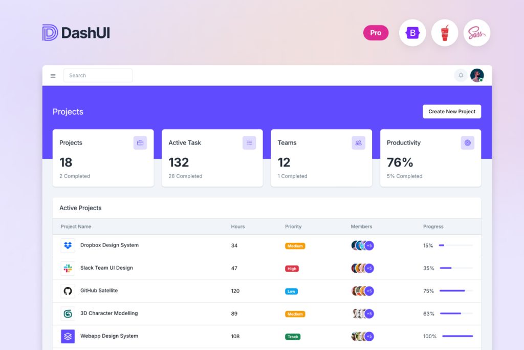 Bootstrap 5 admin template