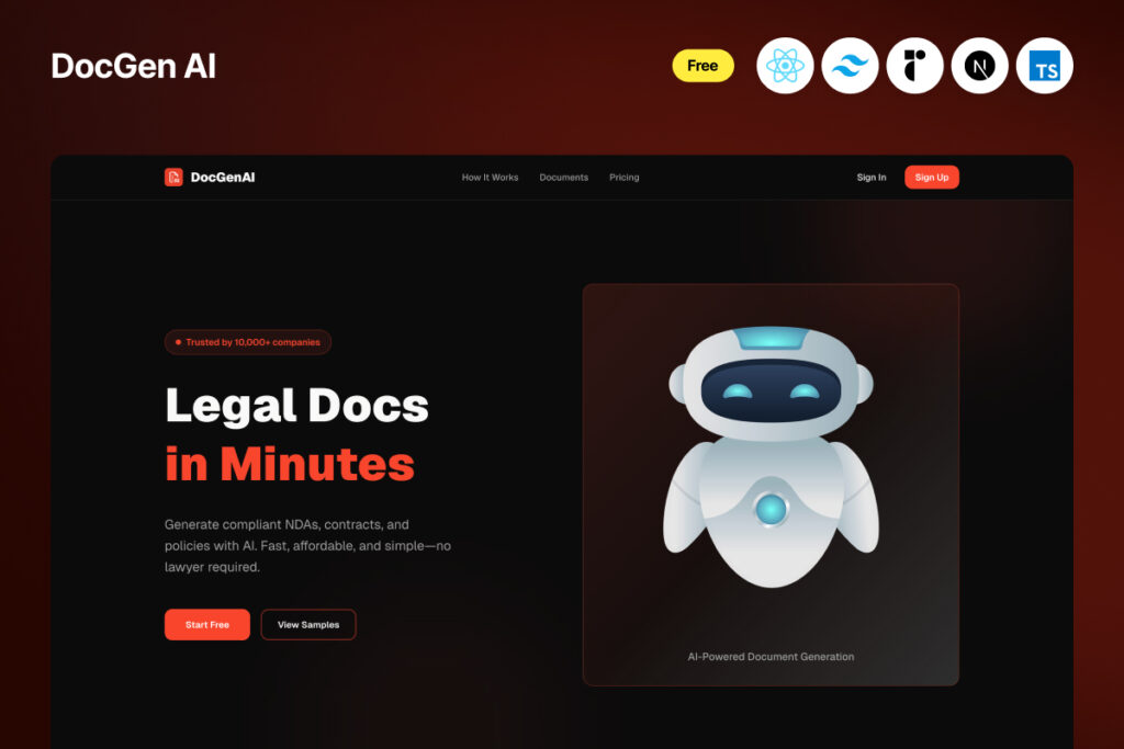 SaaS Landing Page Template