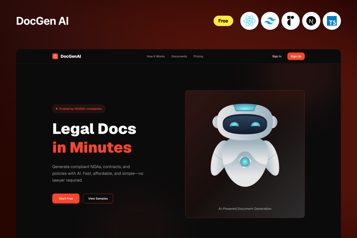 SaaS Landing Page Template